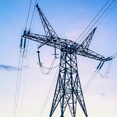 Power line tower